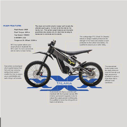 talaria xxx specs